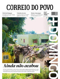 Capa do jornal Correio do Povo 26/04/2025