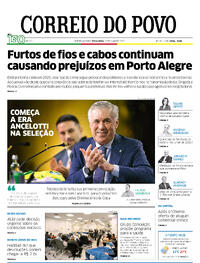 Capa do jornal Correio do Povo 27/05/2025