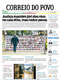 Capa Correio do Povo 27/08/2025