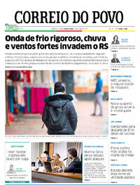 Capa do jornal Correio do Povo 28/05/2025
