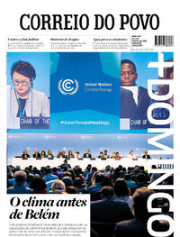 Capa do jornal Correio do Povo 28/06/2025