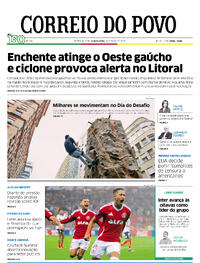 Capa do jornal Correio do Povo 29/05/2025