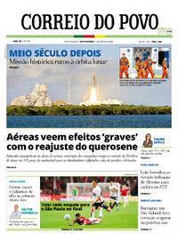 Capa do jornal Correio do Povo 02/04/2026