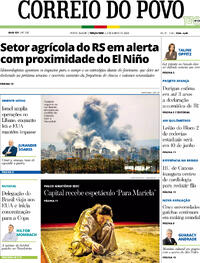 Capa Correio do Povo 02/06/2026