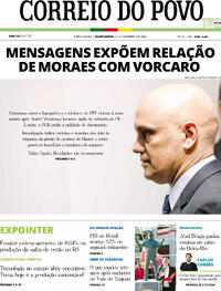 Capa Correio do Povo 02/09/2026