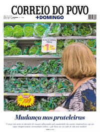 Capa do jornal Correio do Povo 03/01/2026
