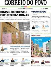 Capa Jornal Correio do Povo
