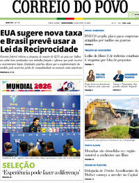 Capa Jornal Correio do Povo