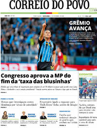 Capa Correio do Povo 04/09/2026