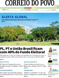 Capa Correio do Povo 05/06/2026