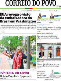 Capa Jornal Correio do Povo