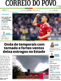 Capa Correio do Povo 07/08/2026