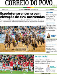 Capa Jornal Correio do Povo