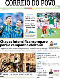 Capa Correio do Povo 10/08/2026