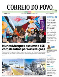 Capa Correio do Povo 12/05/2026