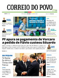 Capa Correio do Povo 15/05/2026
