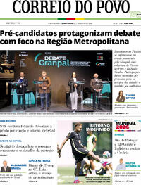 Capa Correio do Povo 17/06/2026