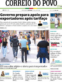 Capa Jornal Correio do Povo