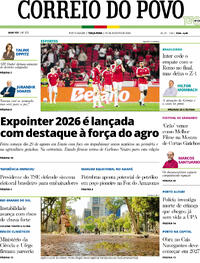 Capa Jornal Correio do Povo