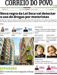 Capa Correio do Povo 19/08/2026