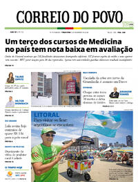 Capa do jornal Correio do Povo 20/01/2026