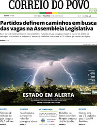 Capa Correio do Povo 21/07/2026