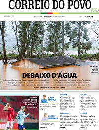 Capa Correio do Povo 23/07/2026