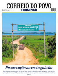 Capa do jornal Correio do Povo 24/01/2026