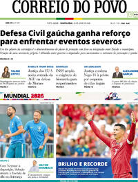 Capa Jornal Correio do Povo