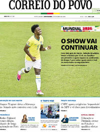 Capa Correio do Povo 25/06/2026