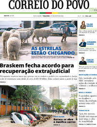 Capa Correio do Povo 25/08/2026