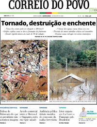 Capa Jornal Correio do Povo