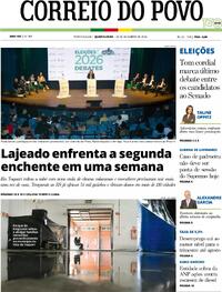 Capa Jornal Correio do Povo