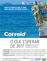 Capa do jornal Correio 01/01/2017
