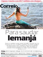 Capa do jornal Correio 01/02/2017