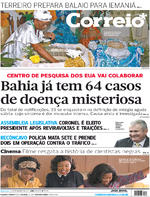 Capa do jornal Correio 02/02/2017