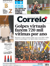 Capa do jornal Correio 02/04/2017