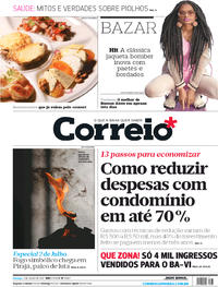 Capa do jornal Correio 02/07/2017