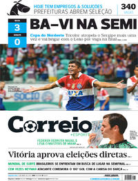 Capa do jornal Correio 03/04/2017