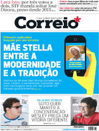Capa do jornal Correio 03/05/2017