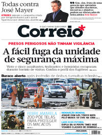 Capa do jornal Correio 05/04/2017