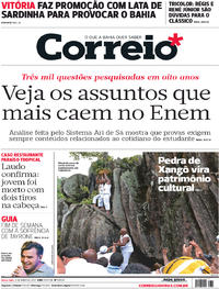 Capa do jornal Correio 05/05/2017