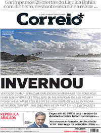 Capa do jornal Correio 05/07/2017
