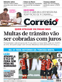 Capa do jornal Correio 06/04/2017