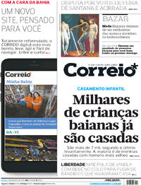 Capa do jornal Correio 06/08/2017