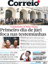 Capa do jornal Correio 06/12/2017