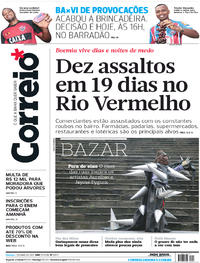 Capa do jornal Correio 07/05/2017