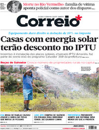 Capa do jornal Correio 07/11/2017
