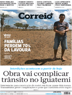 Capa do jornal Correio 09/01/2017