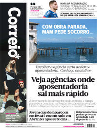 Capa do jornal Correio 11/06/2017